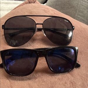 Quay Black Sunglasses Set